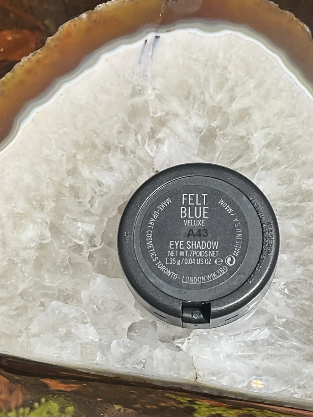 MAC Cosmetics Felt Blue Single Eyeshadow